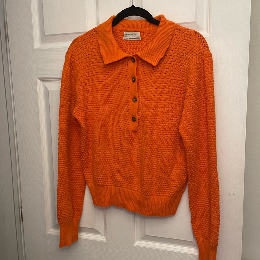 Urban outfitters orange sweater
